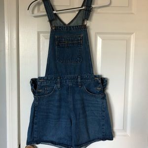 Levi's denim overalls